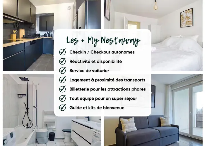 Cocon Moderne - Proche Disneyland Paris Appartement